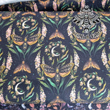 Deathmoth Flowers 240gsm jersey fabric