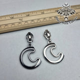 Moon zip pull #5