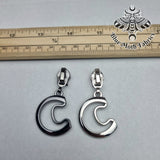 Moon zip pull #5