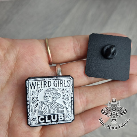 Weird Girls Club Enamel Pin Badge