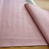 37x66cm BOLT END. Pastel pink. Solid Marble Grain Faux leather / vinyl fabric.
