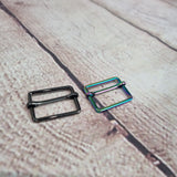 Slider Slim Buckle 25mm. set of 2