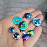 Magnetic Clasps with Rivets Fastener Snaps 18mm. Set of 2