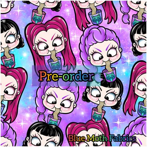 PRE-ORDER. K-Pop girls fabric. By METER