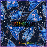 PRE-ORDER. Galactic Bugs fabric. By METER