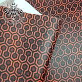 Terror Shinning Textured Faux leather vinyl fabric. 39x66cm roll