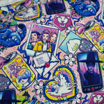 K Pop demon hunters 240gsm jersey fabric