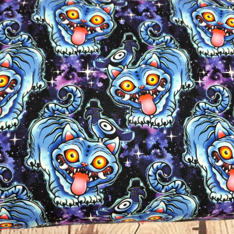 Derpy Tiger K Pop demon hunters 240gsm jersey fabric