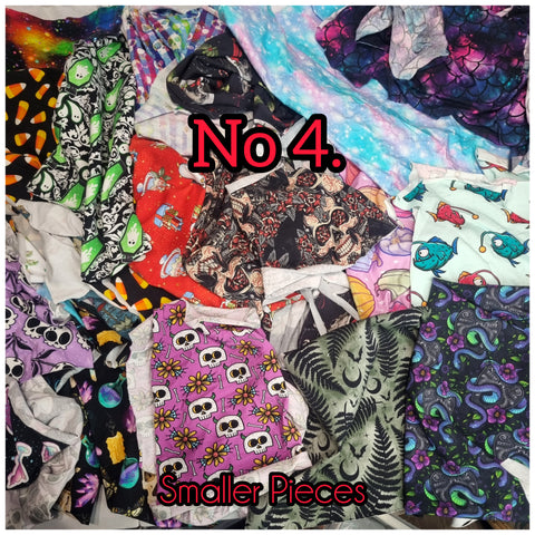 Bundle 4. Cotton Jersey smaller OFFCUTS.  Watch video to see sizes