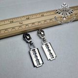 Razor Blade zip pull #5
