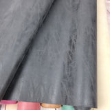 Solid Semi crease Matte Frost Faux leather / vinyl fabric. 40x67cm roll