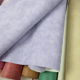 Solid Semi crease Matte Frost Faux leather / vinyl fabric. 40x67cm roll