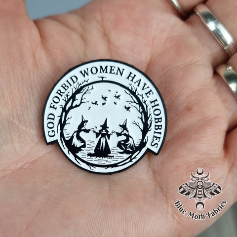 Witches Hobbies Enamel Pin Badge