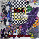 Large Bundle 5. Cotton Jersey 5inch or little larger OFFCUTS.  Watch video to see sizes