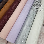 Velvet Effect Shiny Snake vinyl fabric. 39x69cm roll