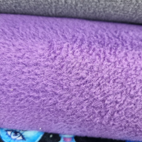 Purple Polar Anti Pill Fleece fabric