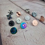 Magnetic Fastener Snaps 18mm. Set of 2