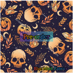 PRE-ORDER. Halloween vibes fabric. By METER