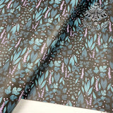 Herb Garden Witch Textured faux leather / vinyl fabric. 39x66cm roll