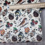 1m BOLT END. Foraging kids squish fabric