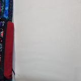 40x70cm. BOLT END.SOME MARKS.white Solid realistic texture version 2 Faux leather / vinyl fabric.