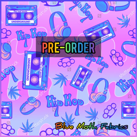 PRE-ORDER. Hip Hop fabric. By METER