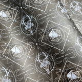 Gamer Dragon Faux leather / vinyl fabric. 39x66cm roll