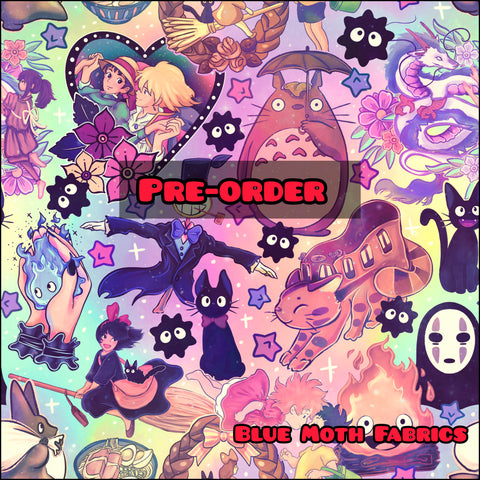 PRE-ORDER. Ghibli fabric. By METER
