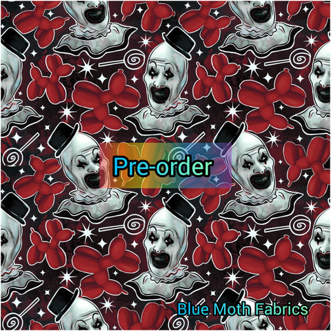 PRE-ORDER. Terror Faux leather / vinyl fabric. 39x130cm