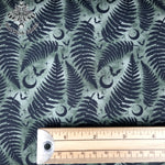 Ferns green 100% cotton poplin fabric