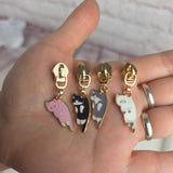 Cats Enamel zip pull #5