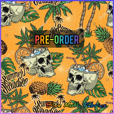 PRE-ORDER. Summer Paradise fabric. By METER