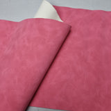 38x140cm BOLT END. Off White. Some marks Soft Marble Faux leather / vinyl fabric.