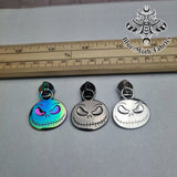 Jack O Lantern zip pull #5