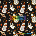 PRE-ORDER. Spooky Winter spirit fabric. By METER