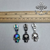 Skull 3D zip pull #5