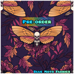PRE-ORDER. Death Moth sunny fabric. By METER