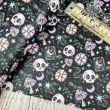 Witch Pastels Faux leather / vinyl fabric. 39x66cm roll - BlueMothFabrics