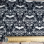 Damask Bats Mono 240gsm jersey fabric