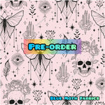 PRE-ORDER. Occult Pink Lines fabric. By METER