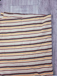 100x100cm BOLT END. Stripes rib knit 220gsm fabrics