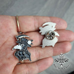 Plague Doctor Enamel Pin Badge
