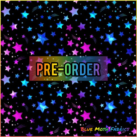 PRE-ORDER. Galaxy stars fabric. By METER