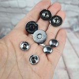 Magnetic Clasps with Rivets Fastener Snaps 18mm. Set of 2