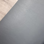 Grey Solid Faux leather / vinyl fabric. 40x150cm roll