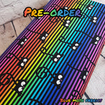 PRE-ORDER. Rainbow Cats fabric. By METER