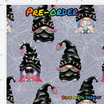 PRE-ORDER. Punk Gnomes Grey fabric. By METER