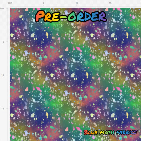 PRE-ORDER. Punk Penguins Bright coordinate fabric. By METER