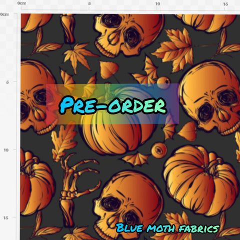 PRE-ORDER. Code Orange fabric. By METER