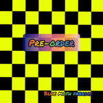 PRE-ORDER. Checker board yellow fabric. By METER - BlueMothFabrics